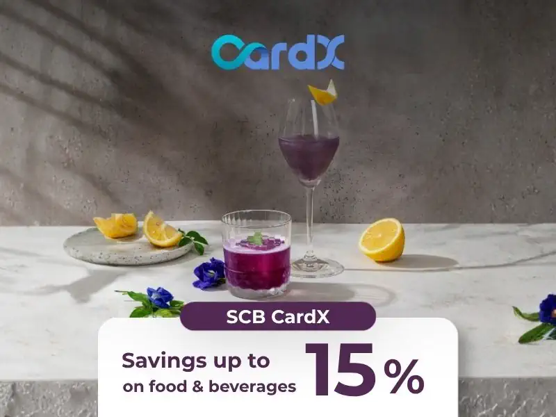 Enjoy up to 15% discount on food & beverages